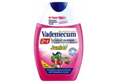 Vademecum Junior Jahoda 2v1 zubní pasta a ústní voda v jednom 75 ml
