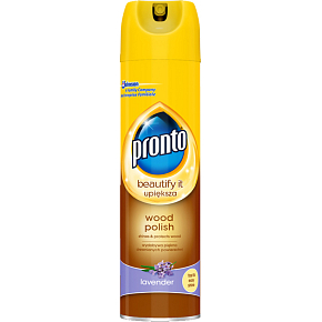 Pronto Wood 5v1 Lavender spray against dust for furniture, 250 ml