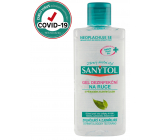 Sanytol Disinfection disinfectant gel for hands with Green Tea, destroys viruses and bacteria 75 ml