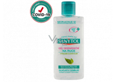 Sanytol Disinfection disinfectant gel for hands with Green Tea, destroys viruses and bacteria 75 ml
