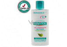 Sanytol Disinfection Hand Sanitizer Gel with Green Tea, kills viruses and bacteria 75 ml