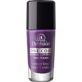 Dermacol One Coat Extreme Coverage Nail Polish nail polish 123 10 ml