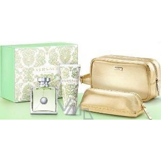 Versace Versense EdT 100 ml Eau de Toilette + 100 ml Body Lotion + Gift Bag, Women Gift Set