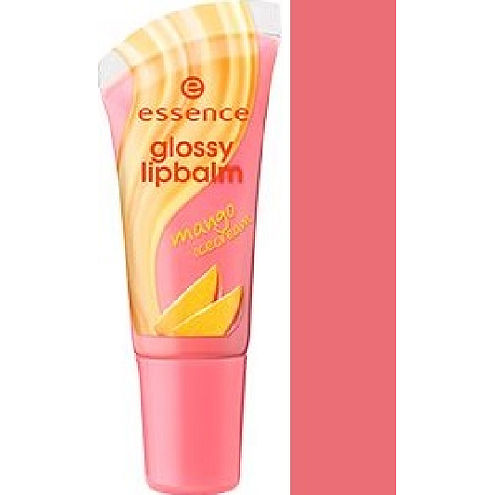 Essence Glossy Lipbalm Lip Balm with Gloss 05 Mango Icecream 8 ml