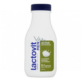 Lactovit Men3v1 Active revitalizing shower gel 300 ml