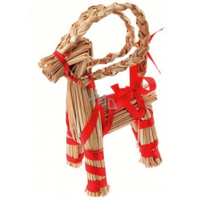 Straw goat 30 cm