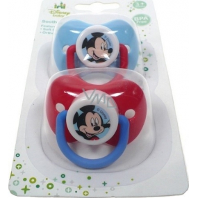 Disney Mickey Mouse Baby comforter silicone anatomical 3+ 2 pieces