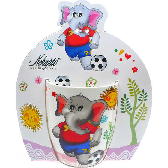 Nekupto Mug for children Elephant 0.25 l