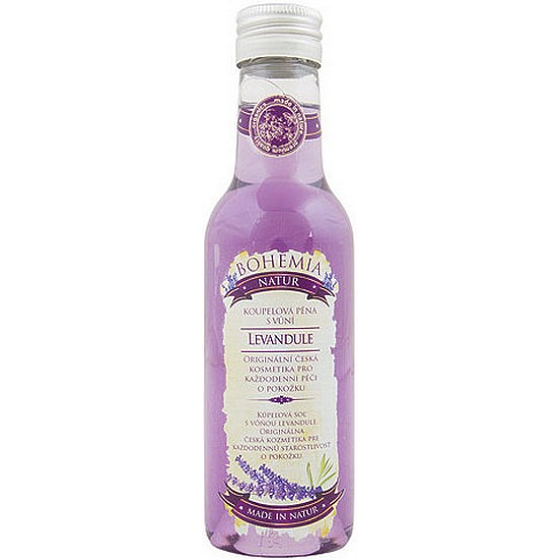 Bohemia Gifts Lavender with herbal extract and the scent of lavender bath foam 200 ml