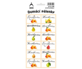 Arch Stickers Home Brandy Pear 12 labels