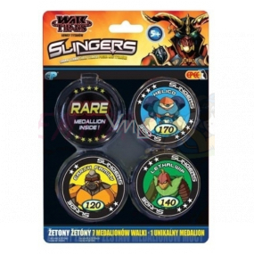 EP Line Slingers metal tokens 8 pieces, recommended age 5+