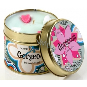 Bomb Cosmetics Dazzling Scented natural, handmade candle in a tin can burns for up to 35 hours