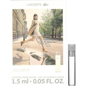 Lacoste pour Femme Legere perfumed water 1.5 ml, vial