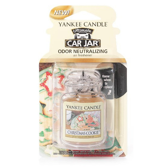Yankee Candle Christmas Cookie - Christmas cookies gel scented car tag 30 g