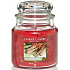 Yankee Candle Sparkling Cinnamon - Glittering Cinnamon Scented Candle Classic Small Glass 104 g