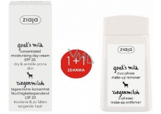 Ziaja Goat Milk Concentrated Cream + Goat Milk 2 Phase Remover 120 ml 3003
