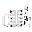 Donegal Manicure pocket set in a plastic case of 5 pieces