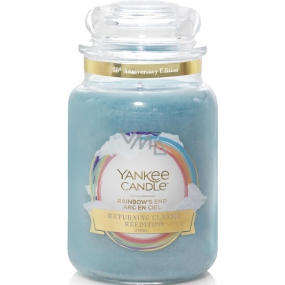 Yankee Candle Rainbows End - At the end of the rainbow scented candle Returning Classic large glass 623 g