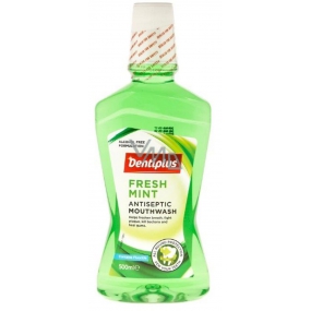 Dentiplus Fresh Mint mouthwash without alcohol, with mint flavor 500 ml