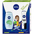Nivea Clay Fresh Ginger & Basil Shower Gel with Clay 250 ml + Black & White Fresh antiperspirant spray for women 150 ml + Urban Skin Detox 3 in 1 cleansing cream 150 ml, cosmetic set