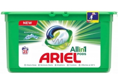 Ariel 3in1 Mountain Spring gel capsules for washing laundry 35 pieces 945 g