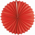 Lantern round red 25 cm