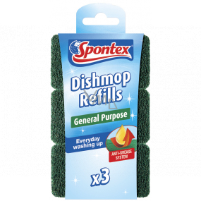 Spontex Dishmop Refills General Purpose replacement sponge 3 pieces