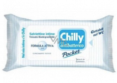 Chilly Antibacterial wipes for intimate hygiene 12 pieces