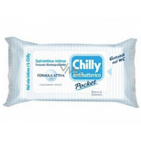 Chilly Antibacterial wipes for intimate hygiene 12 pieces