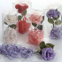NeoCos Rose with soap petals pink 40 g, gift box