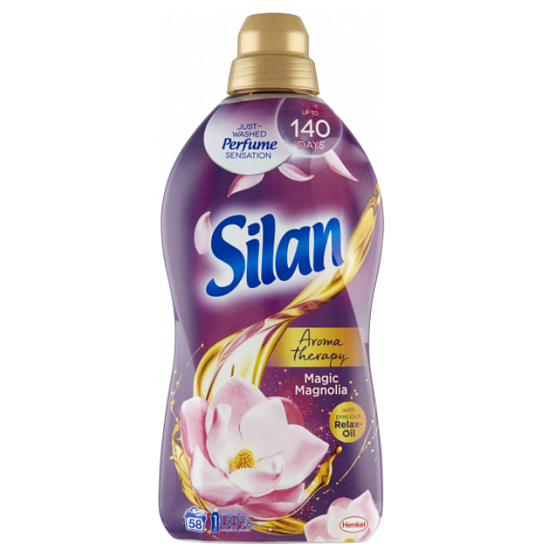 Silan Aromatherapy Magic Magnolia concentrated fabric softener 58 loads 1.45 l