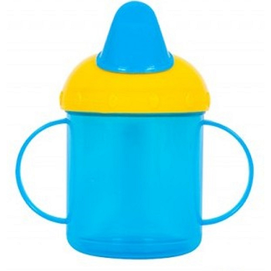 First Steps Mug with Two Handles Blue 260 ml
