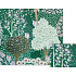 Nekupto Gift wrapping paper 70 x 150 cm Green with trees