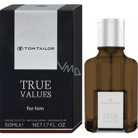 Tom Tailor True Values for Him Eau de Toilette 50 ml