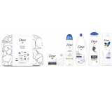 Dove Beauty For All Deeply Nourishing Shower Gel 250 ml + Intensive Repair Hair Shampoo 250 ml + Original Deodorant Spray 150 ml + Original Toilet Soap 100 g + Rich Care Body Lotion 250 ml + case, cosmetic set