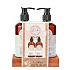 Sunkissed Hand Wash Set 95% Natural Kind hand wash 280 ml + hand lotion 280 ml + pine tray, cosmetic set for women