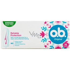 o.b. Original Super Plus tampons 16 pieces