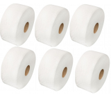 Jumbo 190 toilet paper 75% whiteness for 2 ply tray 6 pcs