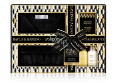 Baylis & Harding Tangerine and Grapefruit hand and body wash 100 ml + hand and body lotion 100 ml + bath salt 75 g + luxuriously soft bathrobe 1 piece, cosmetic set for women