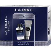 La Rive Extreme Story eau de toilette 100 ml + shower gel 100 ml, gift set for men