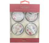 Albi Crystal magnets Meadow flowers 4 pieces