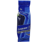 Laser II disposable 2-blade shaver for men 10 pieces