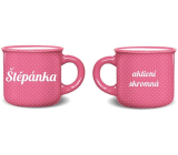 Nekupto Name mini mugs Štěpánka 100 ml