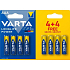 Varta High Energy, AAA batteries, alkaline, 8 pcs