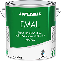 Supermal Email S2013 0199 black matte, 2.5 l