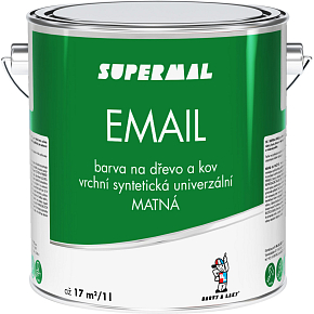 Supermal Email S2013 0199 black matte, 2.5 l
