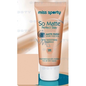 Miss Sports So Matte Perfect Stay Makeup 001 Light 30 ml