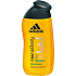 Adidas 3 Pro Relax shower gel for body and hair for men 250 ml