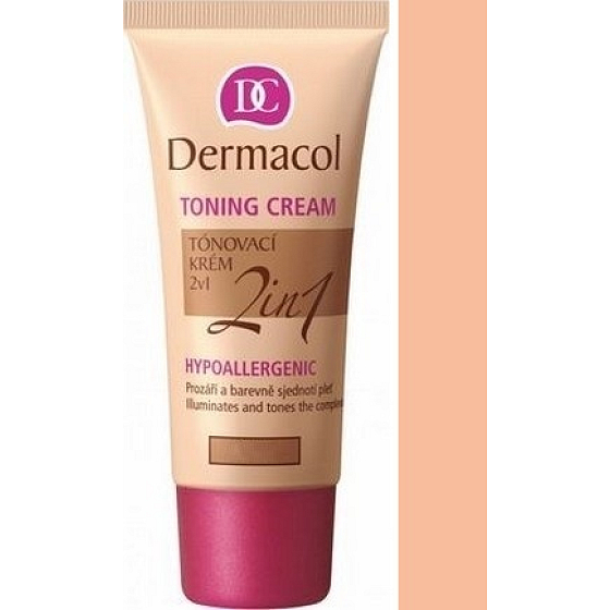 Dermacol Toning Cream 2in1 Makeup Ecru 30 ml