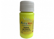 Art e Miss Colour for light textiles 71 Neon yellow 40 g